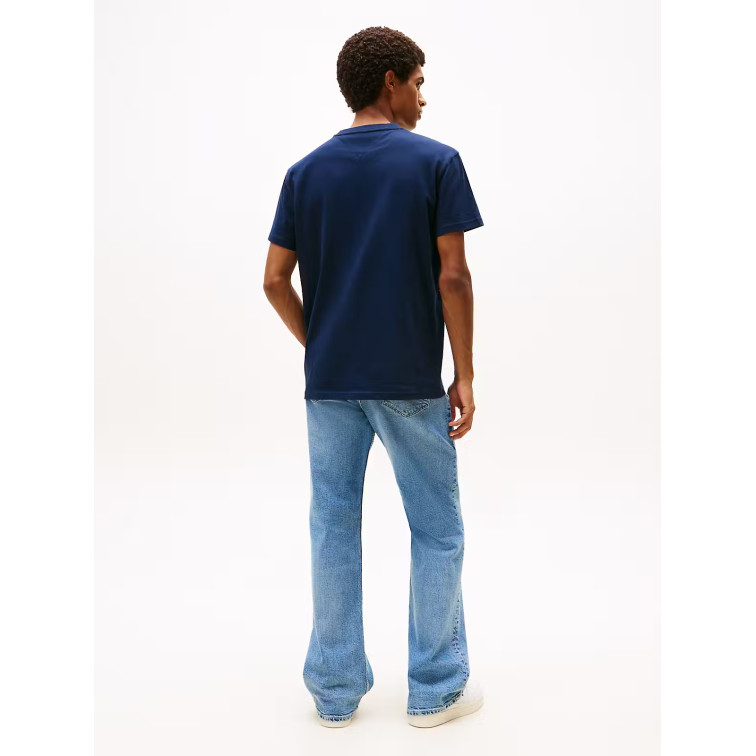 t-shirt homme  tommy hilfiger tjm reg 1985 dna graph ss t ex