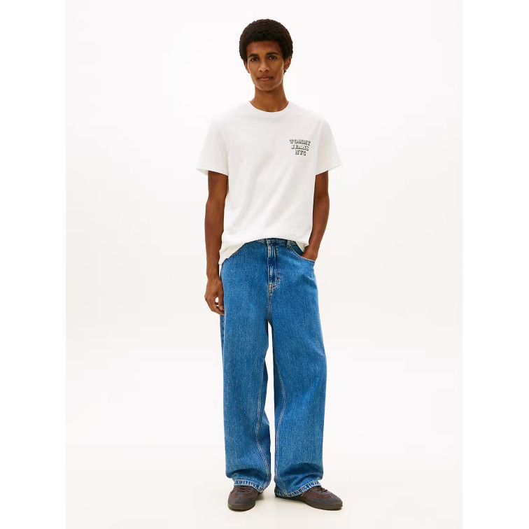 t-shirt homme  tommy hilfiger tjm slim entry bills ss tee