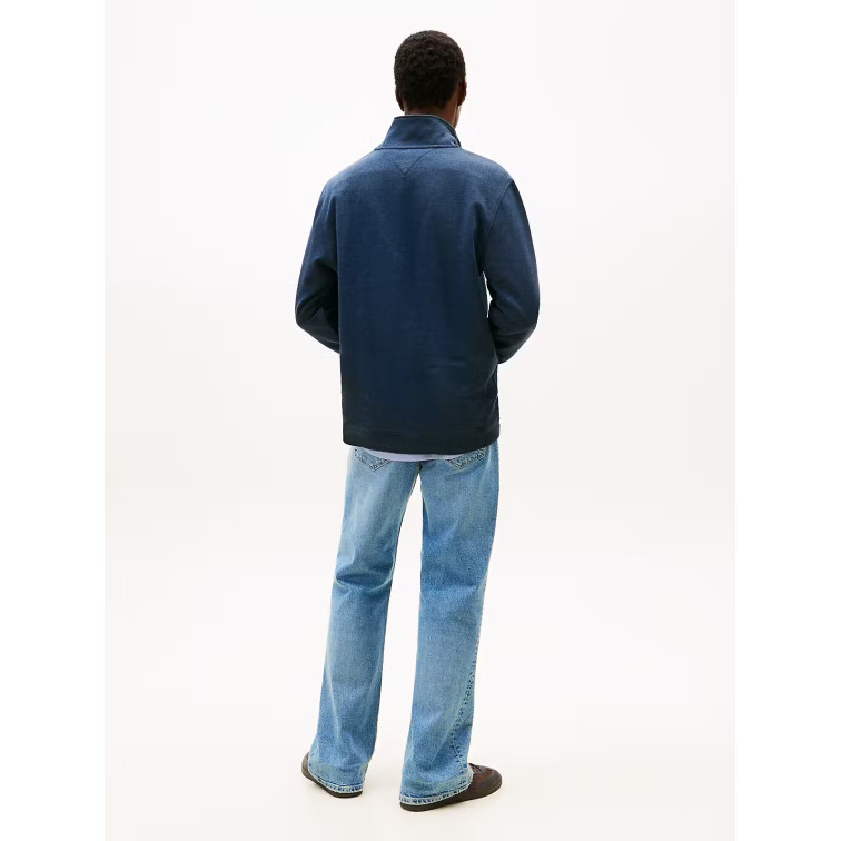 sweat-shirt homme  tommy hilfiger tjm reg badge qz ext