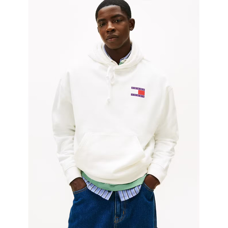 sweat-shirt homme  tommy hilfiger tjm 90s dna play hoodie