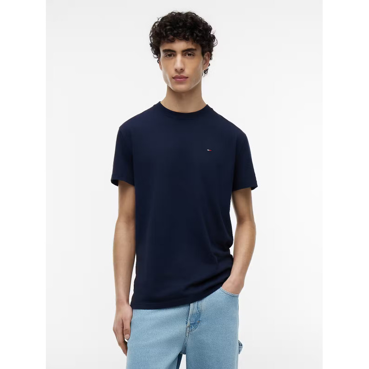 t-shirt homme  tommy hilfiger tjm reg sflag ss tee ext