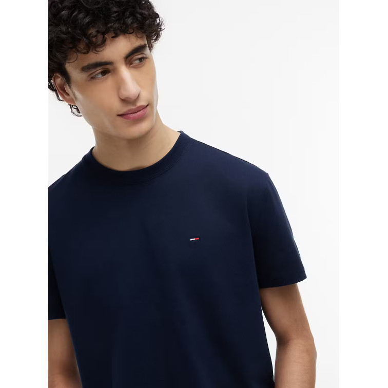 t-shirt homme  tommy hilfiger tjm reg sflag ss tee ext