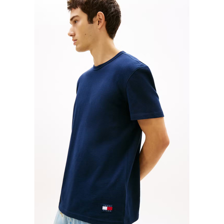 t-shirt homme  tommy hilfiger tjm reg waffle ss tee
