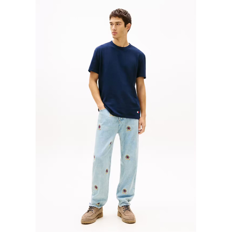 t-shirt homme  tommy hilfiger tjm reg waffle ss tee