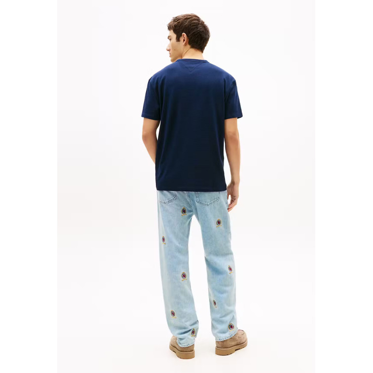 t-shirt homme  tommy hilfiger tjm reg waffle ss tee