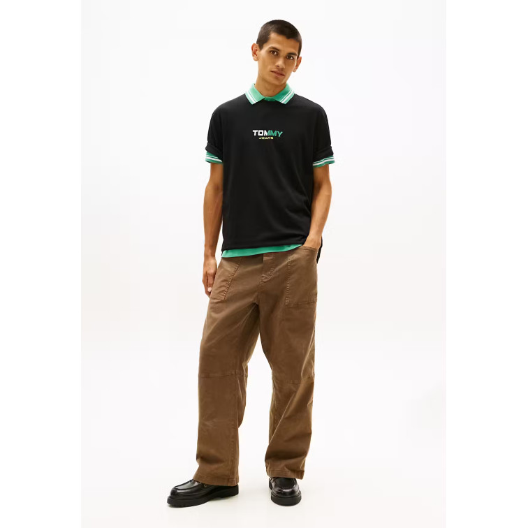 t-shirt homme  tommy hilfiger tjm rlx la backprint ss tee ex