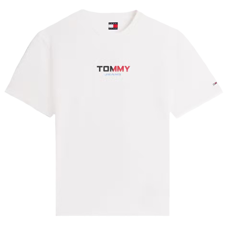 t-shirt homme  tommy hilfiger tjm rlx la backprint ss tee ex