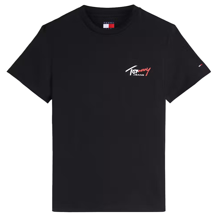 homme tjm slim sign chest ss tee ext bds