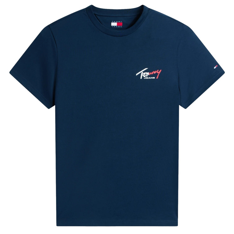 homme tjm slim sign chest ss tee ext c1g