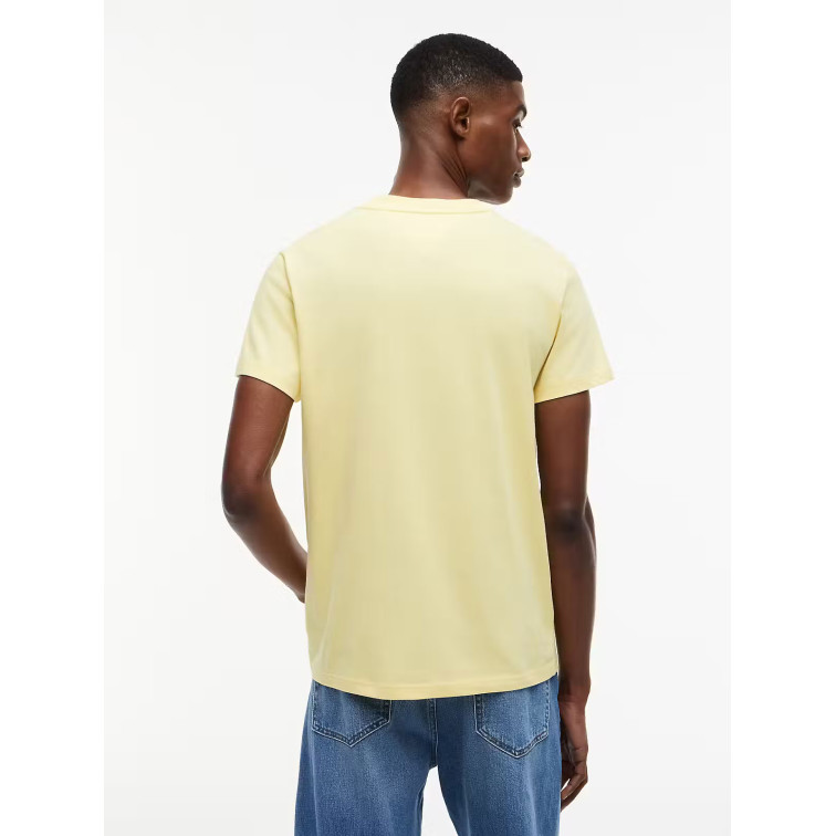 t-shirt homme  tommy hilfiger tjm slim sign chest ss tee ext