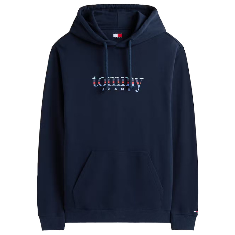 sweat-shirt homme  tommy hilfiger tjm reg entry dna play hood