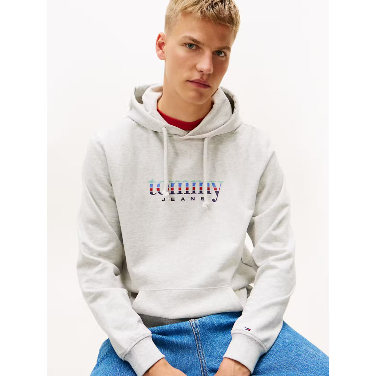 sweat-shirt homme  tommy hilfiger tjm reg entry dna play hood