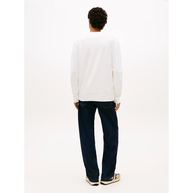 sweat-shirt homme  tommy hilfiger tjm reg ess dna crew ext