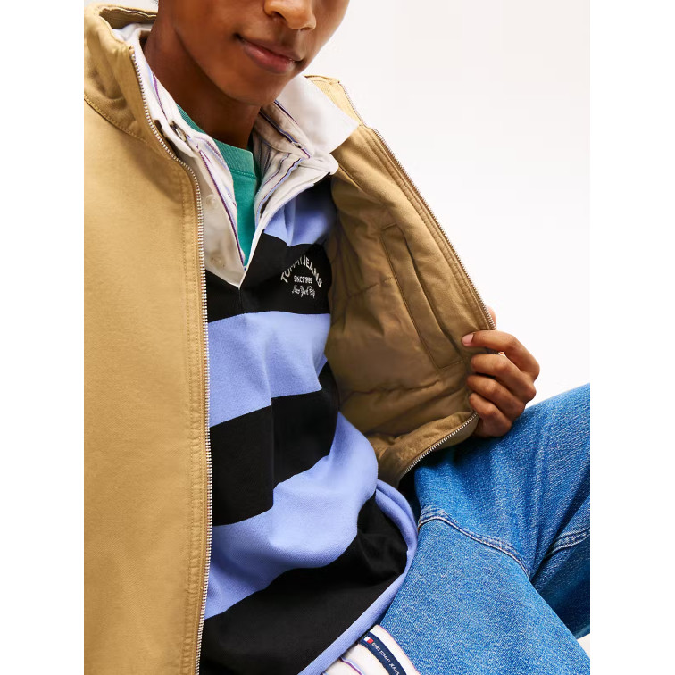 cazadora homme  tommy hilfiger tjm cotton twill padded jacket