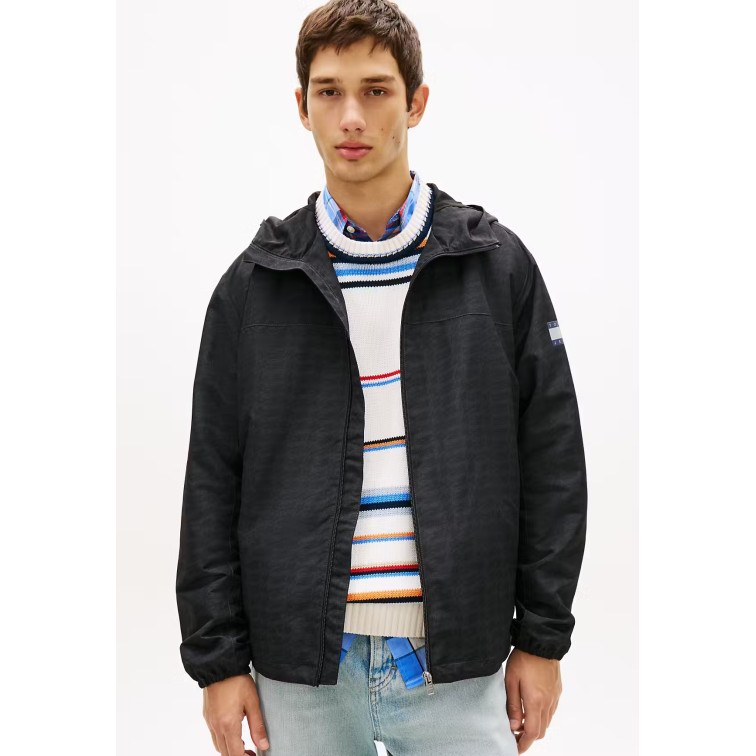 cazadora homme  tommy hilfiger tjm aop packable windbreaker