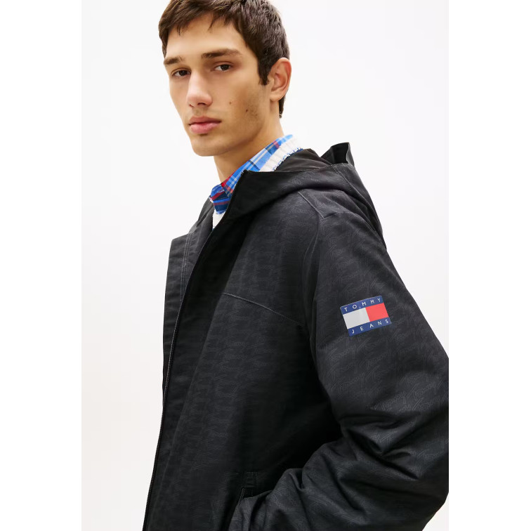 cazadora homme  tommy hilfiger tjm aop packable windbreaker