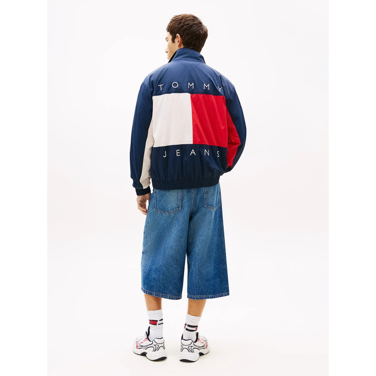 cazadora homme  tommy hilfiger tjm heritage flag jacket ext