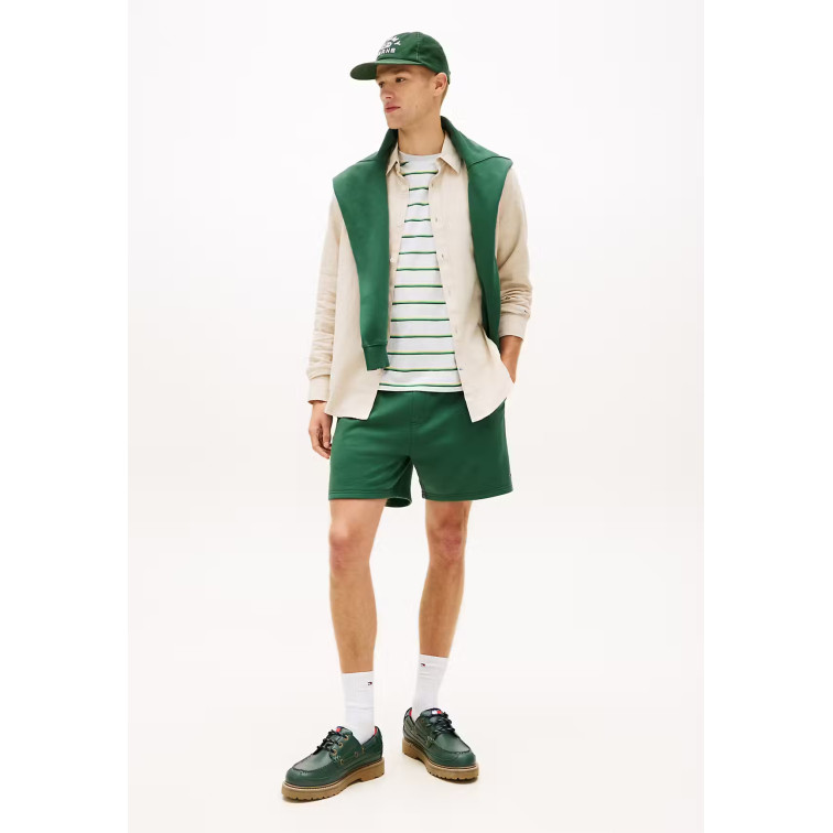 chemise homme  tommy hilfiger tjm reg linen blend shirt ext