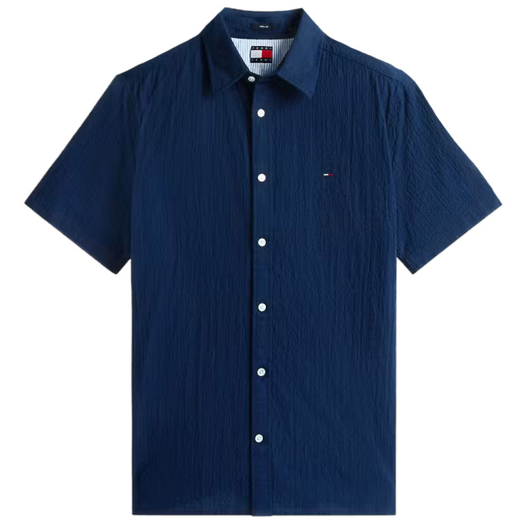 chemise homme  tommy hilfiger tjm reg seersucker shirt ext