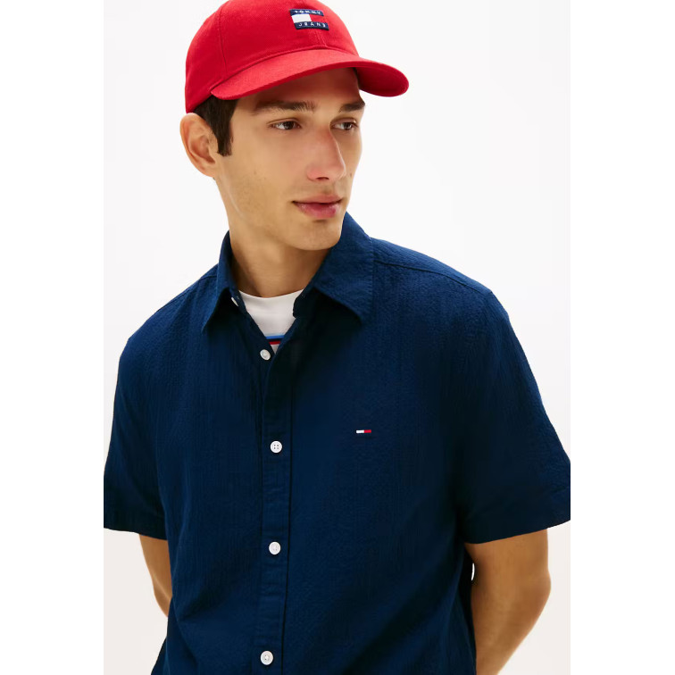 chemise homme  tommy hilfiger tjm reg seersucker shirt ext