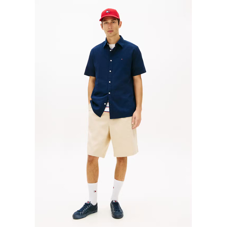 chemise homme  tommy hilfiger tjm reg seersucker shirt ext