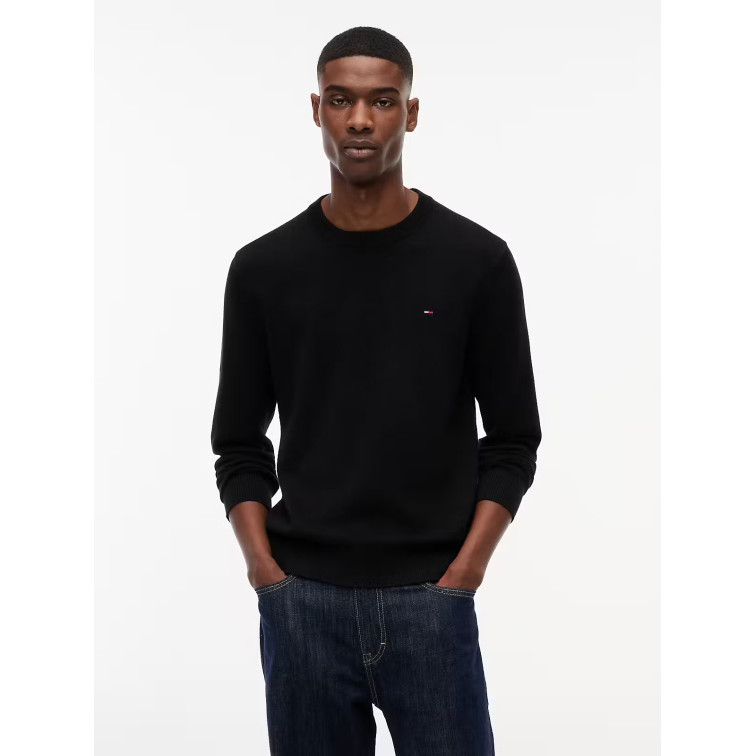 maillot homme  tommy hilfiger slim essential light sweater