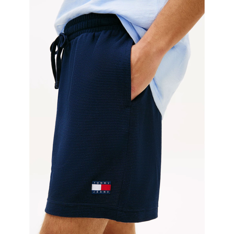 le short homme  tommy hilfiger tjm waffle beach short