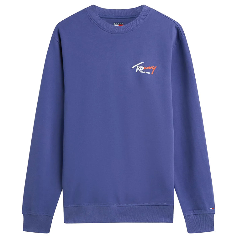 sweat-shirt homme  tommy hilfiger tjm reg entry sign cnck ext