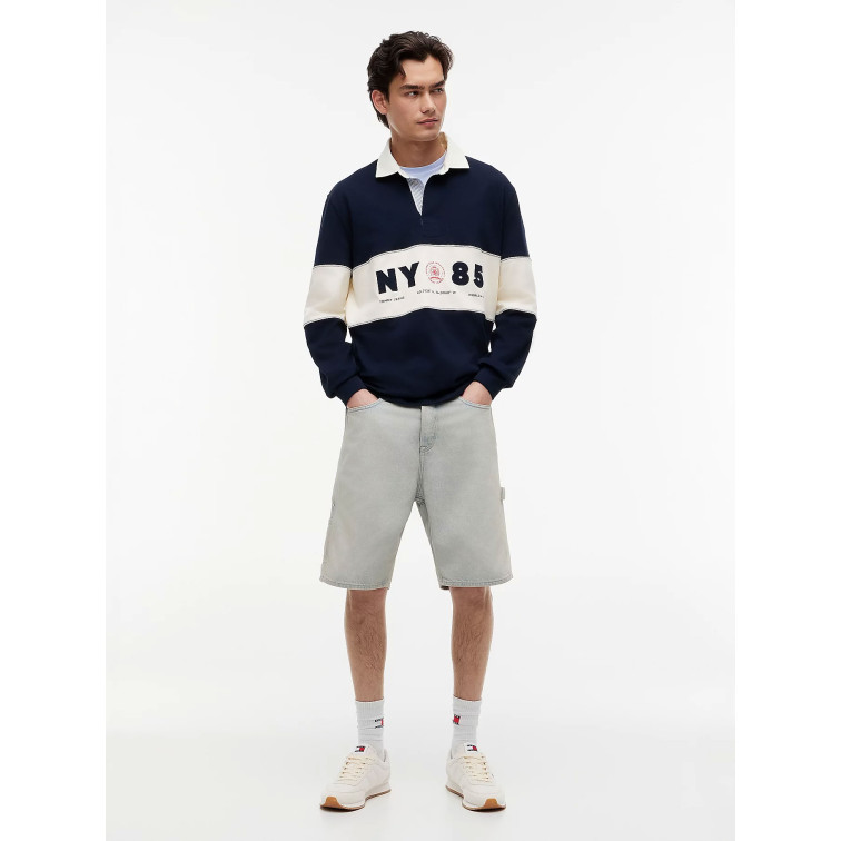 pôle homme  tommy hilfiger tjm rlx panel rugby