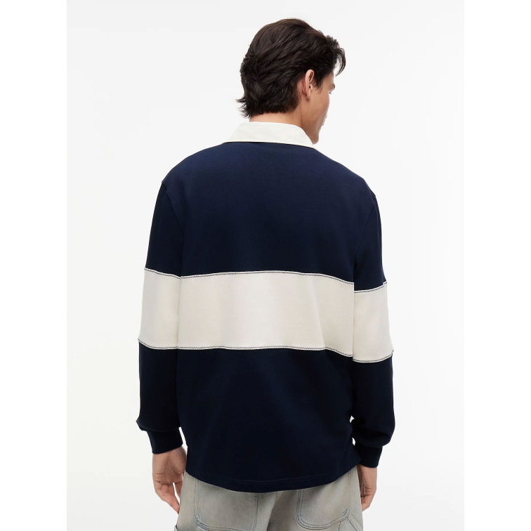 pôle homme  tommy hilfiger tjm rlx panel rugby