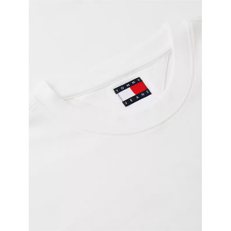 t-shirt homme  tommy hilfiger tjm reg sign flag ss tee ext