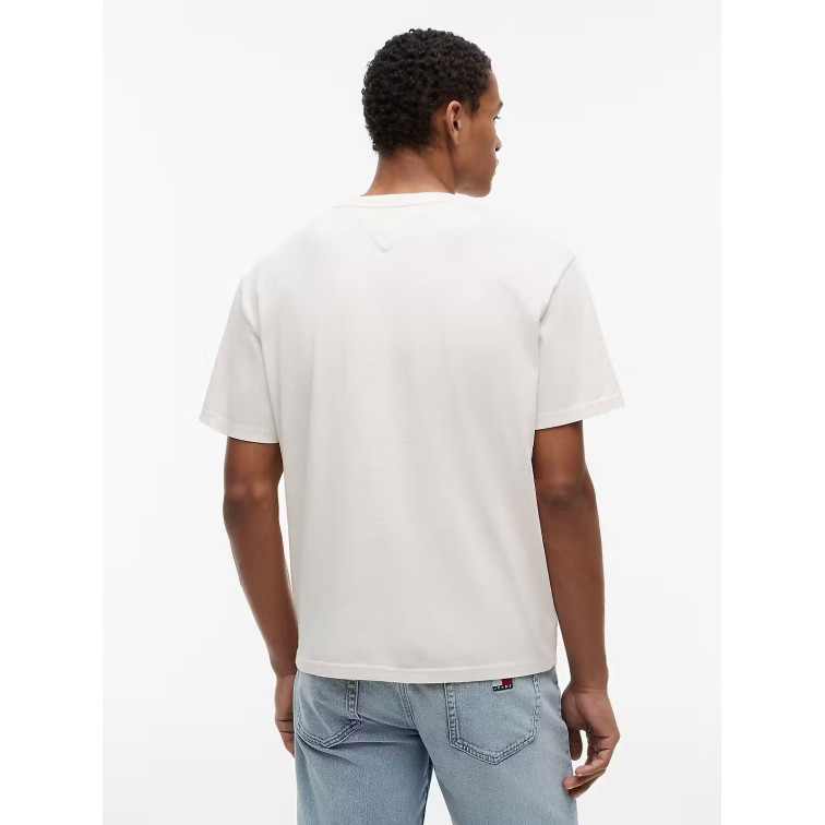 t-shirt homme  tommy hilfiger tjm reg tj repeat ss tee