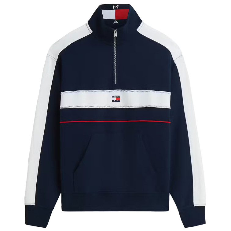 sweat-shirt homme  tommy hilfiger tjm rlx cblock qz