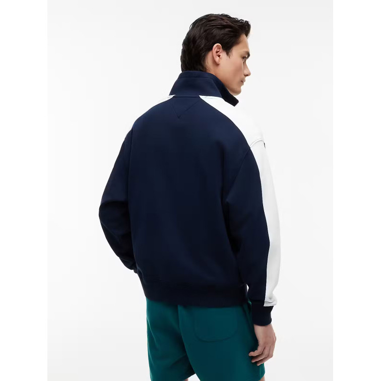 sweat-shirt homme  tommy hilfiger tjm rlx cblock qz