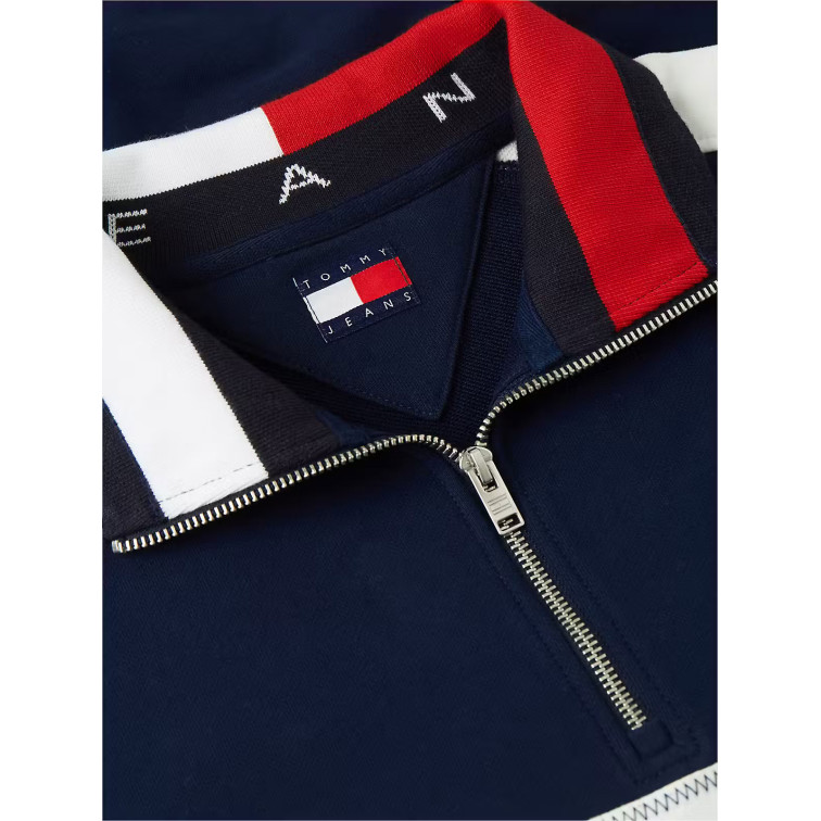 sweat-shirt homme  tommy hilfiger tjm rlx cblock qz