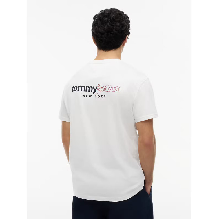 t-shirt homme  tommy hilfiger tjm reg dna grphc ss t ext