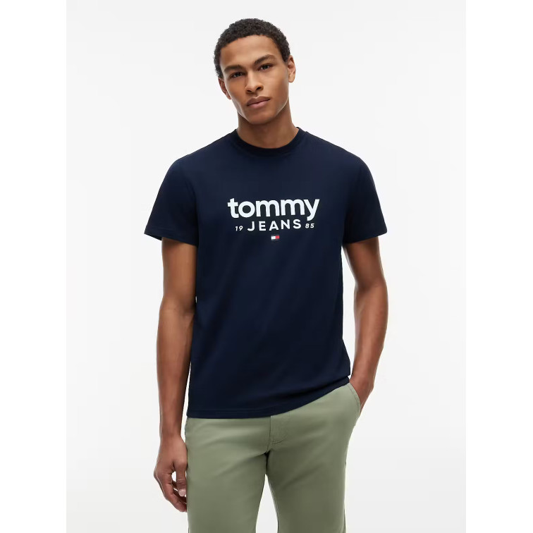 t-shirt homme  tommy hilfiger tjm slim graphic tee ext