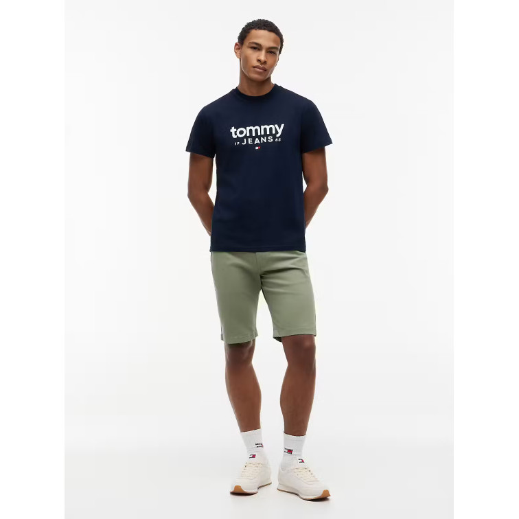 t-shirt homme  tommy hilfiger tjm slim graphic tee ext