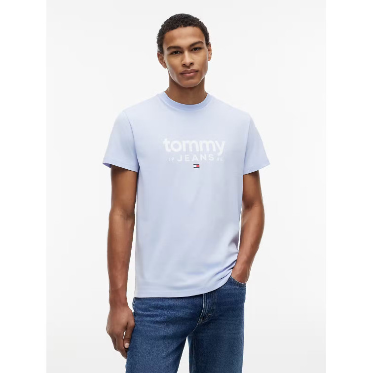 t-shirt homme  tommy hilfiger tjm slim graphic tee ext
