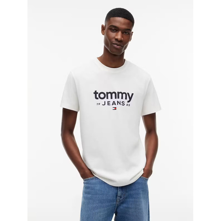t-shirt homme  tommy hilfiger tjm slim graphic tee ext