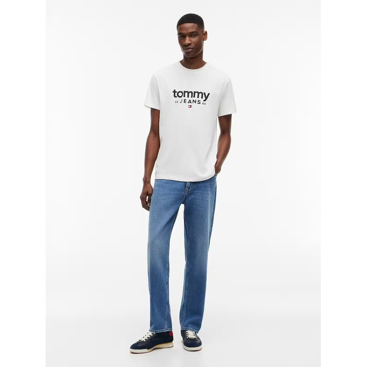 t-shirt homme  tommy hilfiger tjm slim graphic tee ext
