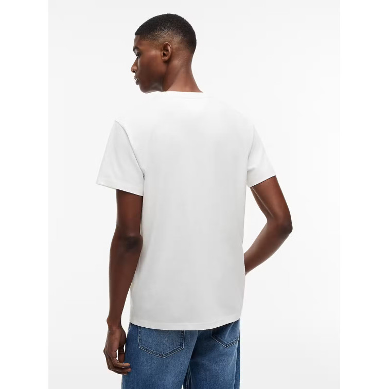 t-shirt homme  tommy hilfiger tjm slim graphic tee ext