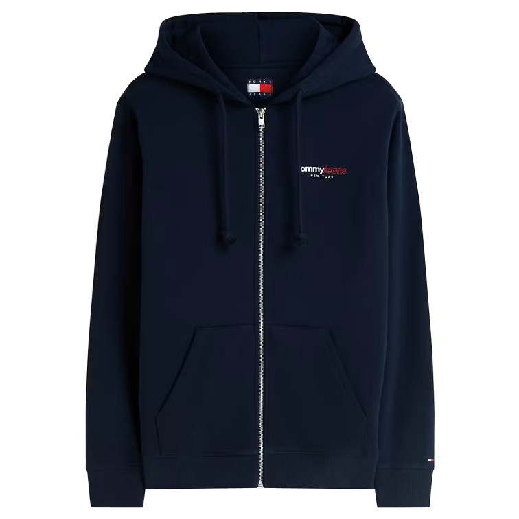 sweat-shirt homme  tommy hilfiger tjm reg dna backprint fz hd