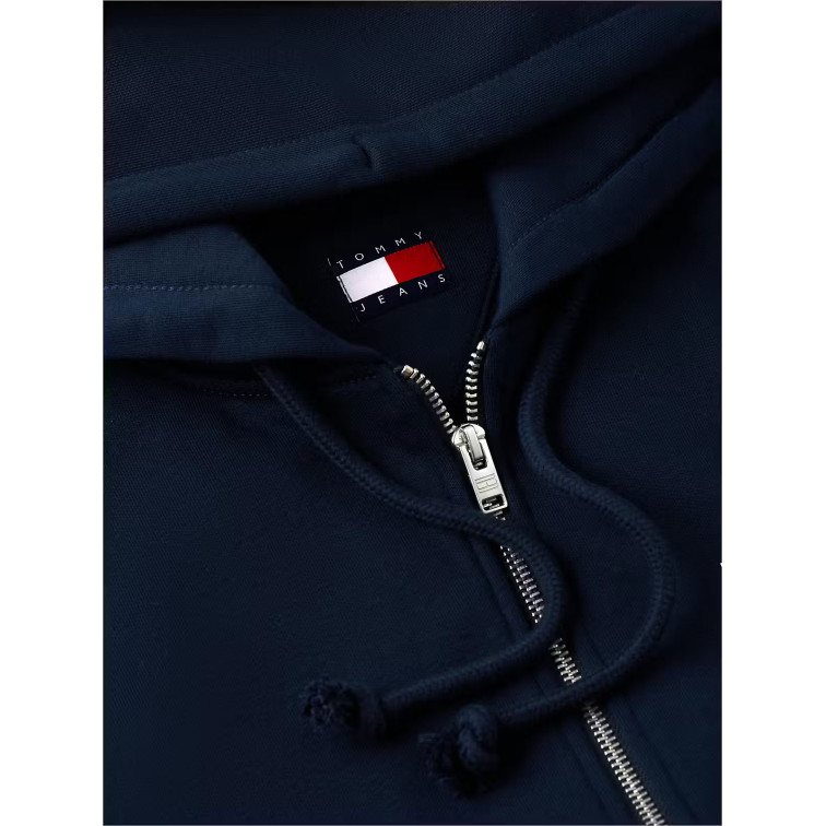 sweat-shirt homme  tommy hilfiger tjm reg dna backprint fz hd