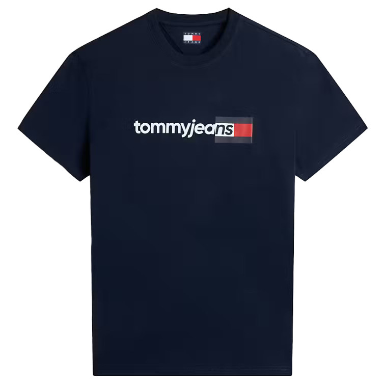 t-shirt homme  tommy hilfiger tjm reg entry dna ss tee