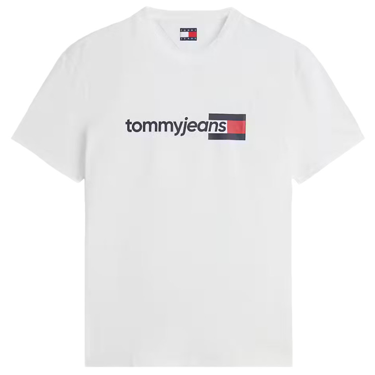 t-shirt homme  tommy hilfiger tjm reg entry dna ss tee