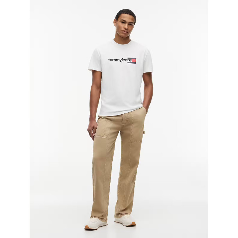 t-shirt homme  tommy hilfiger tjm reg entry dna ss tee