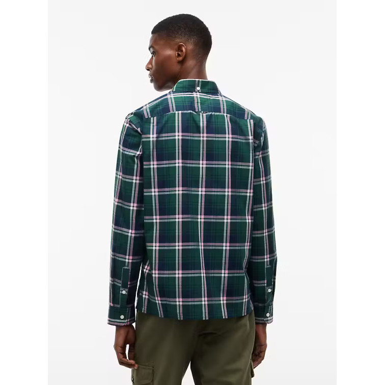 chemise homme  tommy hilfiger tjm reg poplin pattern shirt