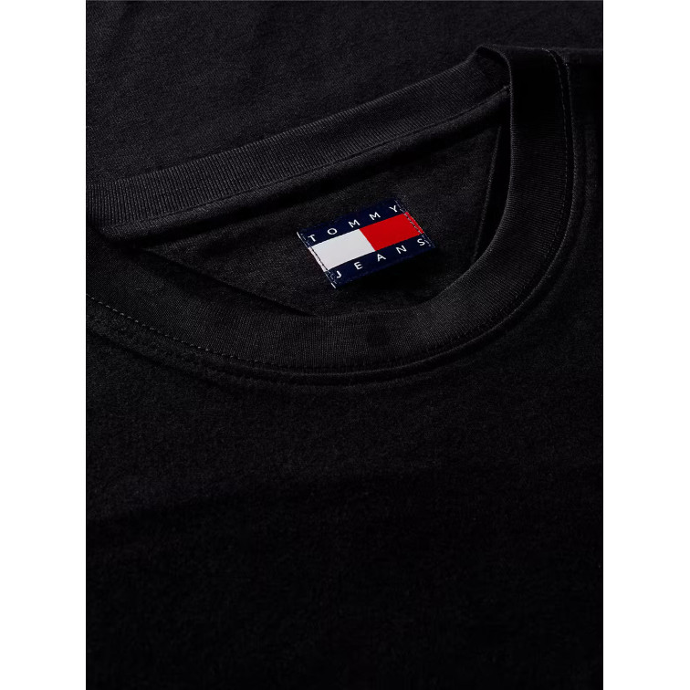 t-shirt homme  tommy hilfiger tjm reg sign backprint tee ext