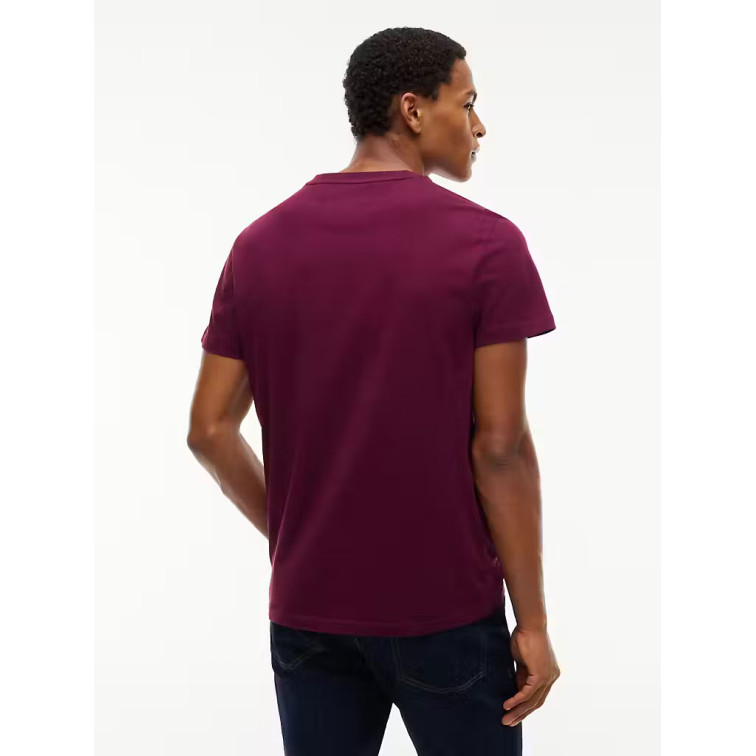 t-shirt homme  tommy hilfiger slim fit signature graphic tee